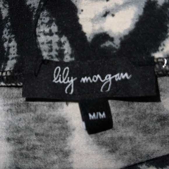 Lily Morgan boho high waisted printed maxi skirt  Sz M - Picture 6 of 14